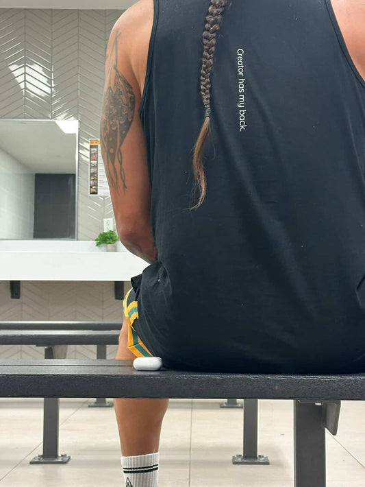 Mens Tank top - Creator has my back