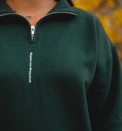 Affirm Quarter Zip Sweater