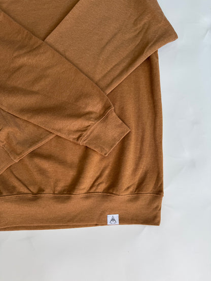 MVMNT IS MDCN Cozy Crewneck Caramel