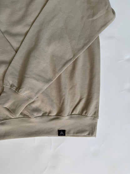 MVMNT IS MDCN Cozy Crewneck Tan