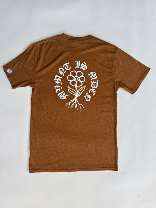 MVMNT IS MDCN T-Shirt Caramel