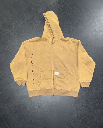 Âhkamêyimok Zip-Up Hoodie
